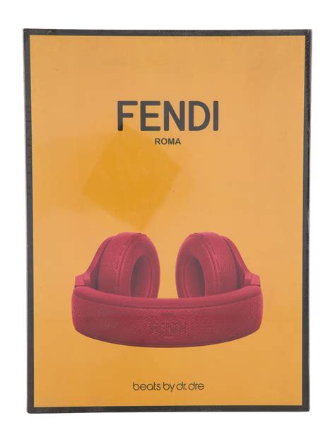 fendi beats by dre red|Fendi and Beats by Dre Headphones .